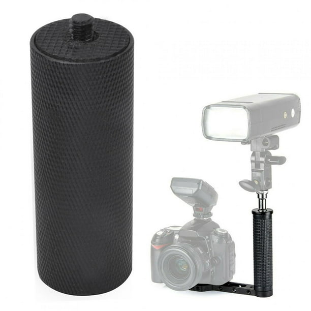 1/4'' Metal Handle Hand Grip Camera SLR DSLR Stabilizer for Canon LED Flashlite 